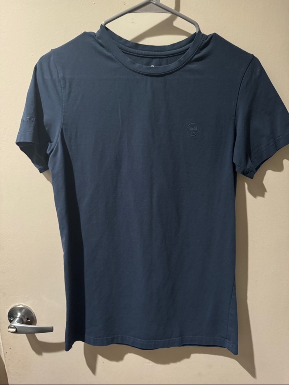 Women’s Crew Neck T-Shirt - Navy Blue